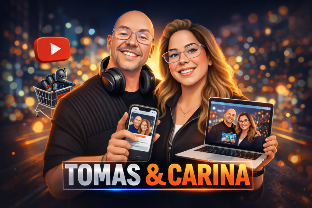 Sociala medier Tomas och Carina